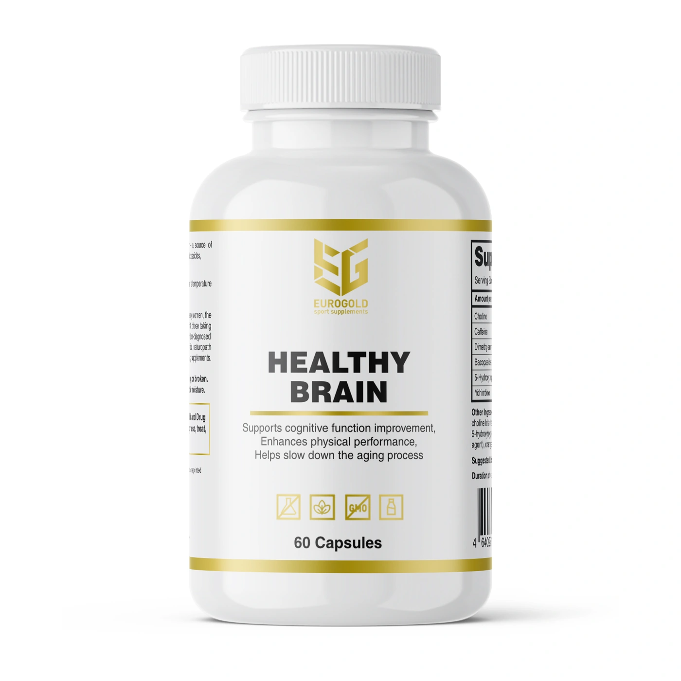 Healthy Brain — лицевая сторона банки